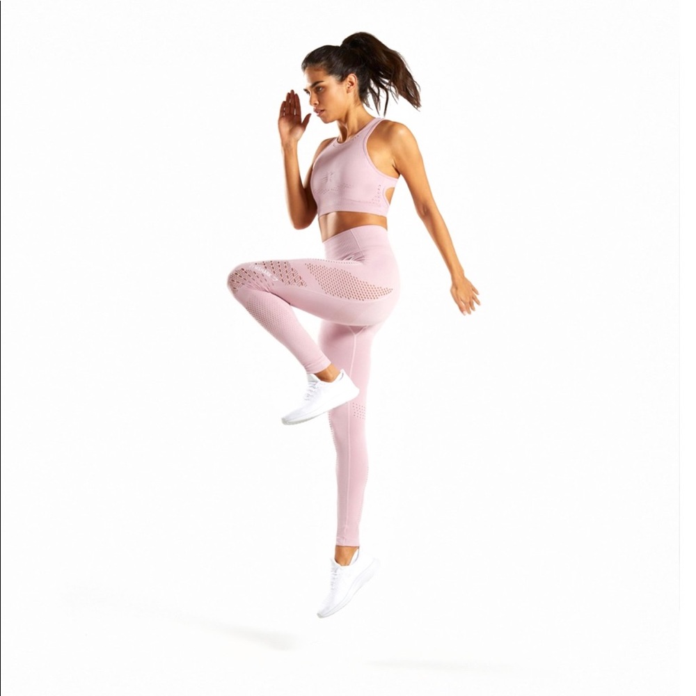 Gymshark flawless knit leggings lavender size s